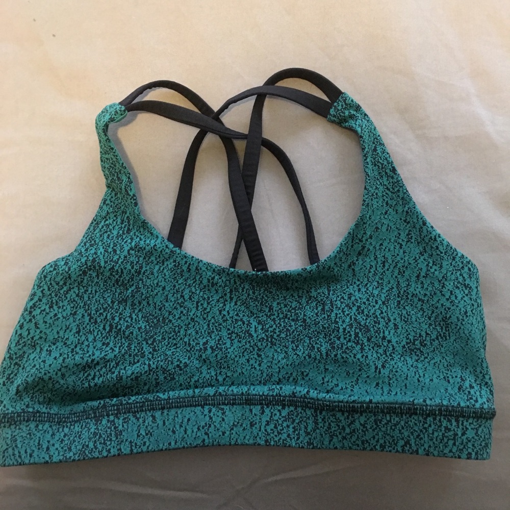 Lululemon energy bra 8 green